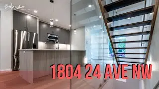 Modern + Hip Townhome in Capitol Hill - Calgary Inner City Infill Real Estate