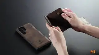 Leather Case For Samsung Galaxy and note Wallet Magnetic Cover