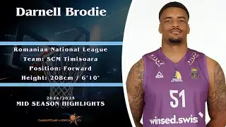 Darnell Brodie 2024/25 Mid Season Highlights