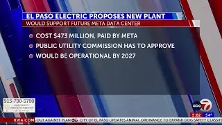 El Paso Electric proposes $473 million gas plant to power Meta data center operations