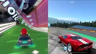Mario Kart 8 Deluxe Против Real Racing 3 Часть 1 @aiyouha