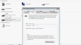 How to setup USB Printer Sharing)