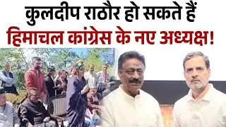Kuldeep Rathore हो सकते हैं हिमाचल कांग्रेस के नए अध्यक्ष, हाईकमान की पसंद में सबसे आगे!