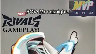 DOMINATING in ranked lobby as Lord MOON KNIGHT | MARVEL RIVALS GAMEPLAY (Console)