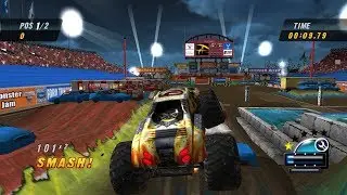 Monster Jam Urban Assault - All Stadium Races (Dolphin Emulator 60FPS)