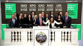 &ldquo;How to Make a Few More Billion Dollars&rdquo; by Brad Jacobs Rings The Opening Bell&reg;