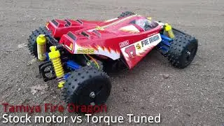 Tamiya Fire Dragon Speed Comparison Stock Vs Torque Tuned