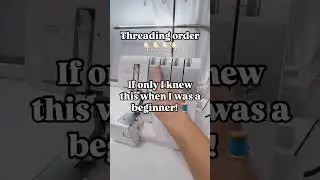 The Easiest Way to Thread Your Serger Machine Like a Pro!