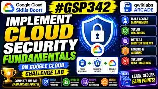 Implement Cloud Security Fundamentals on Google Cloud: Challenge Lab #GSP342 #qwiklabs