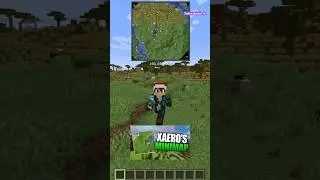 Mod de Mini Mapa para tu Mundo de Minecraft #shorts