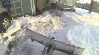 Cub Cadet LTX1050KW: Snow Plowing (6in)