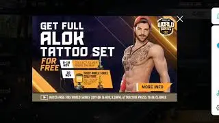 Alok tattoo set