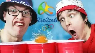 CRAZY BEER PONG CHALLENGE