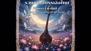 รวมเพลงบรรเลงไทย ฟังยาว 1 ชั่วโมง | Relaxing Thai Instrumental Playlist 