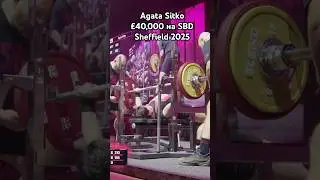 Agata Sitko. &pound;40.000 на Sheffield 2025 #пауерліфтинг #sports #ironvision #agatasitko #ipf #sbd