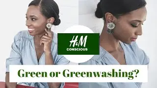 H&M Conscious Collection Review + Try On | Is H&M Conscious Sustainable? | What is Greenwashing?