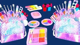 12:13 minutes Satisfying with Unboxing Hello Kitty Cosmetics set /Lip Balm Gloss ASMR Video