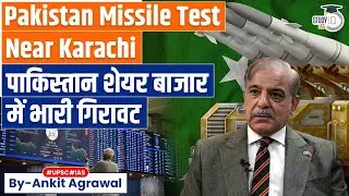 Pahalgam Attack: Pakistan missile test near Karachi | Stock Market Crashes | Ankit Agrawal Study IQ
