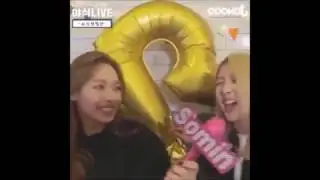 Jiwoo x Somin (Sowoo?) Moments 1