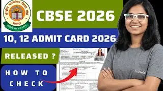 cbse board 10 12 admit card 2026 | cbse class 10 12 hall ticket 2026