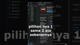 PART-6 Monokai Pro: Ekstensi VSCode yang Populer dan Menarik #tutorial #visualstudio #codeeditor