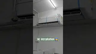 Blue Star 05/2025 Model Ac Installation #AC installation#ac#cool#bluestar#bestac#airconditioner#summ