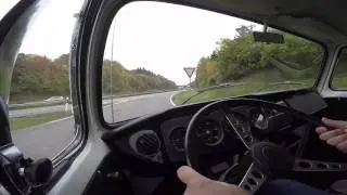 VW Bus T2 - Onboard 190km/h