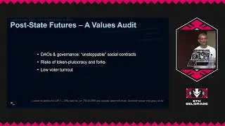 How Cypherpunks, Technoanarchists, and Ethereum Build Post-State Futures - mmlado.eth