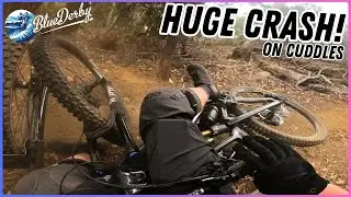 CRASH on Cuddles Trail! - Blue Derby Mountain Biking - 4K