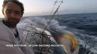 Sailing the Mare Nostrum '24 with Giacomo on Mini 650 