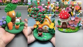 Satisfying With Clay Craft Ideas | DIY Make Mini Toys From Clay #diy #craft #art #clay #clayart