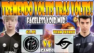 TEAM SECRET VS G2.IG BO3[GAME 2]THIOLICOR, CRYSTALLIS VS NOTHINGTOSAY-PGL WALLACHIA SEASON1-DOTA-ESB