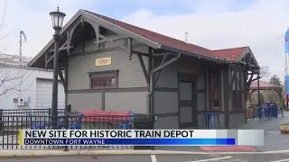 New site for historic train depot