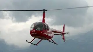 Helicopter Solo Display Robinson R 44 HA-AHA  / Poprad Airshow
