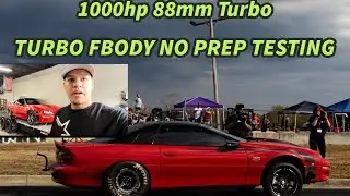 88mm Turbo Camaro No prep Vlog #3