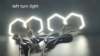 SRGBW+A Hex Halo