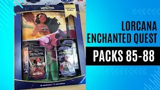 Disney Lorcana Enchanted Quest - Наборы 85-88 - Первый комплект портфолио глав