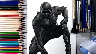 How to Draw Black Noir | The Boys