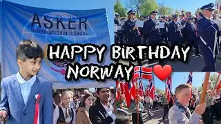 17 mai 2022 🇳🇴 Asker | Nasjonaldag | Norway's Constitution Day | Barnetoget i  Asker