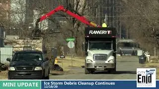 MINI UPDATE: Ice Storm Debris Cleanup Continues