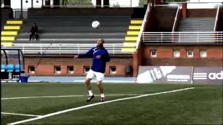 Zidane shows the cracks his Champions´ volley