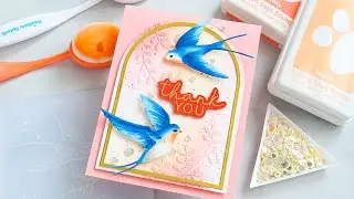 Embossing Folders and Die Cuts&mdash;a Fun Combo! Plus Easy Coloring