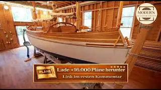 Erstaunlicher Yawl-Bootbau von Grund auf mit simplen Pl&auml;nen f&uuml;r Anf&auml;nger