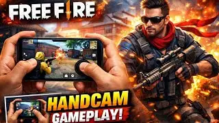 Real Handcam Gameplay 🤯 | Free Fire MAX Smooth Control