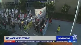 UC workers strike