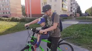 Детское велокресло (переднее)