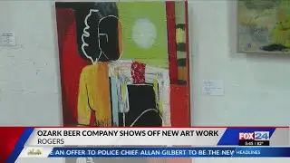 Ozark Beer Company shows off new artwork