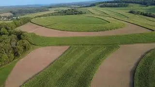 Field Art at Golden Hour | Genesee PA 4K Drone Footage & Original Piano