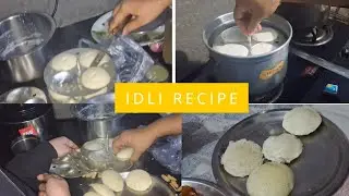 Ghar par Banaya idli 😍