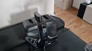 Dreame n10 portabile carpet spot cleaner in action